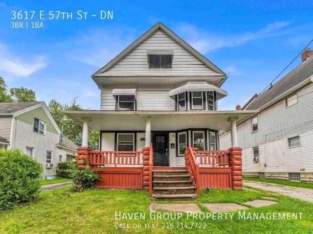 3 BR, 1 BA Apartment 3617 E 57th St, Cleveland, OH 44105