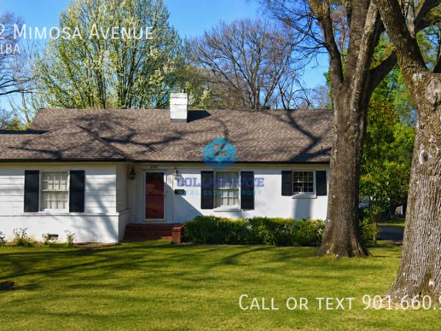 3 BR, 1 BA Apartment 3722 Mimosa Avenue, Memphis, TN 38111
