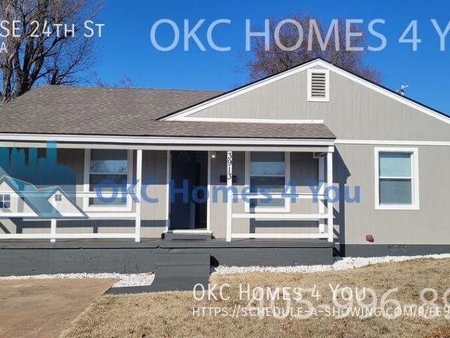 3 BR, 1 BA Apartment 3913 SE 24th St, Del City, OK 73115