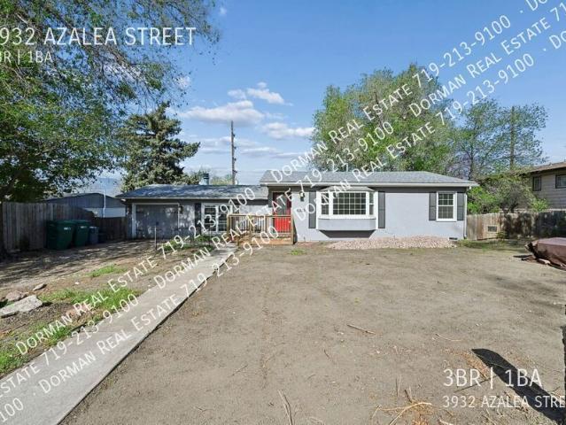 3 BR, 1 BA Apartment 3932 AZALEA STREET, COLORADO SPRINGS, CO 80907