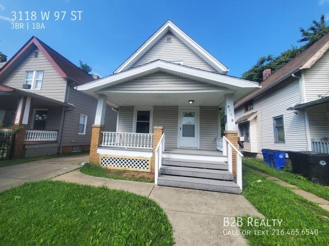 3 BR, 1 BA Apartment 3118 W 97 ST, Cleveland, OH 44102