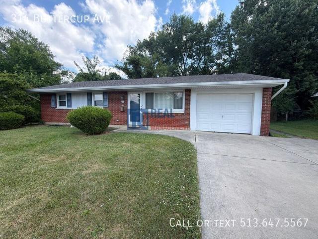 3 BR, 1 BA Apartment 314 Buttercup Ave, Vandalia, OH 45377