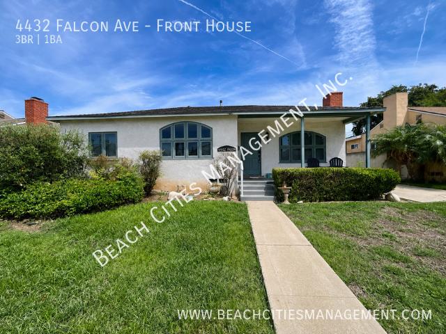 3 BR, 1 BA Apartment 4432 Falcon Ave, Long Beach, CA 90807