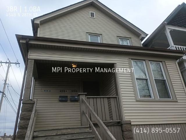 3 BR, 1 BA Apartment 454B N 28TH ST, MILWAUKEE, WI 53208