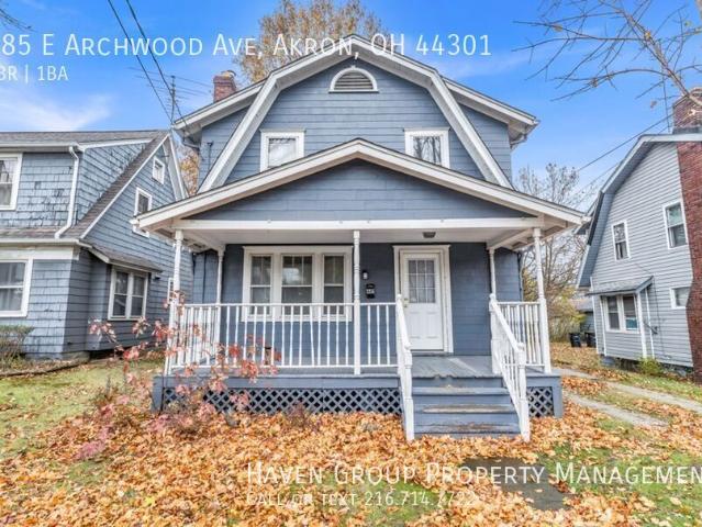 3 BR, 1 BA Apartment 485 E Archwood Ave, Akron, OH 44301, Akron, OH 44301