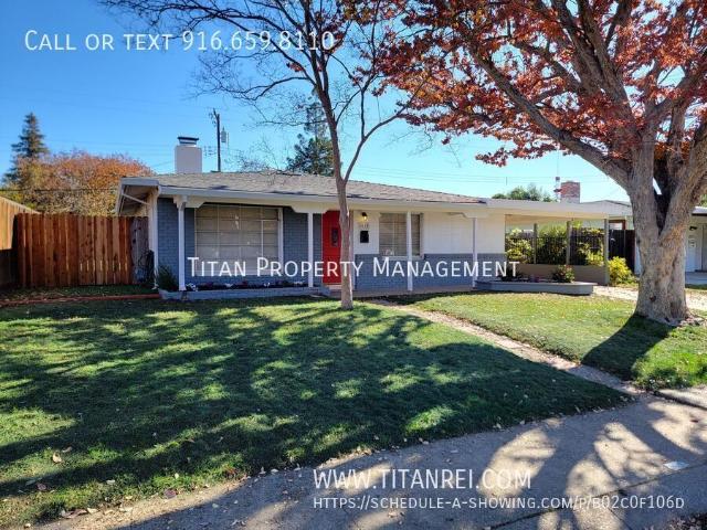 3 BR, 1 BA Apartment 4915 Cabrillo Way, Sacramento, CA 95820