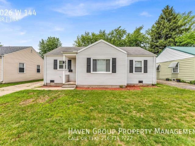 3 BR, 1 BA Apartment 4026 W 144, Cleveland, OH 44135