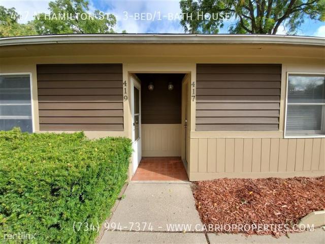 3 BR, 1 BA Apartment 417 N Hamilton St, Ypsilanti, MI 48197