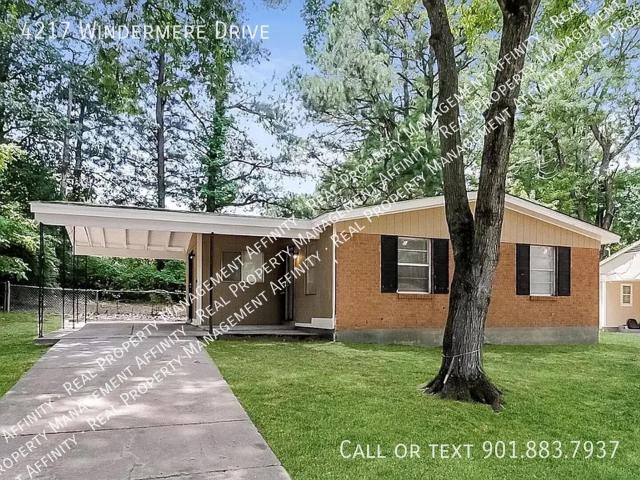 3 BR, 1 BA Apartment 4217 Windermere Drive, Memphis, TN 38128
