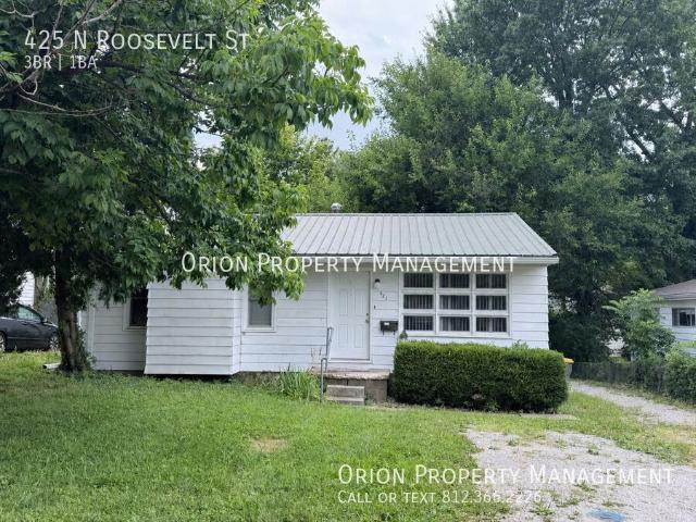 3 BR, 1 BA Apartment 425 N Roosevelt St, Bloomington, IN 47401