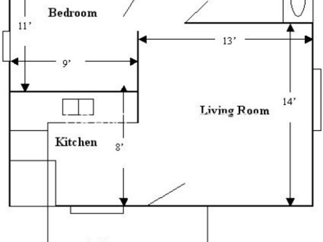 3 BR, 1 BA Apartment 502 N Grant St, Bloomington, IN 47408