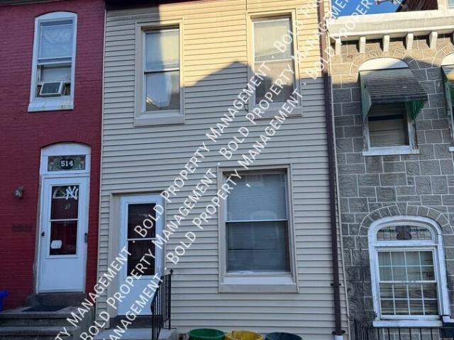 3 BR, 1 BA Apartment 512 Maple St Reading, PA 19602