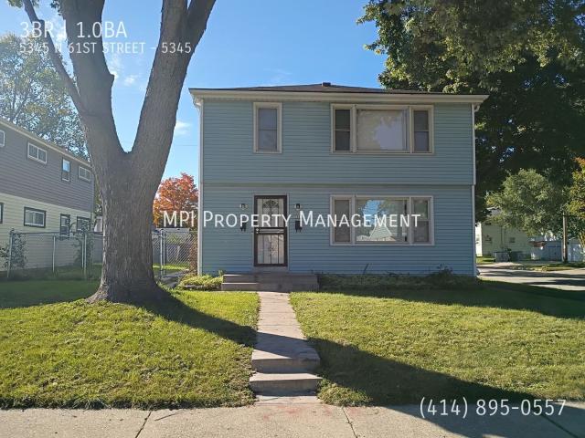 3 BR, 1 BA Apartment 5345 N 61ST STREET, MILWAUKEE, WI 53218