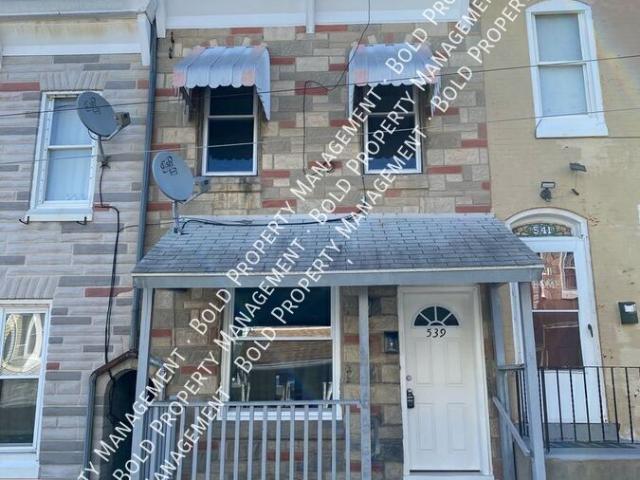 3 BR, 1 BA Apartment 539 Wunder St Reading, PA 19602