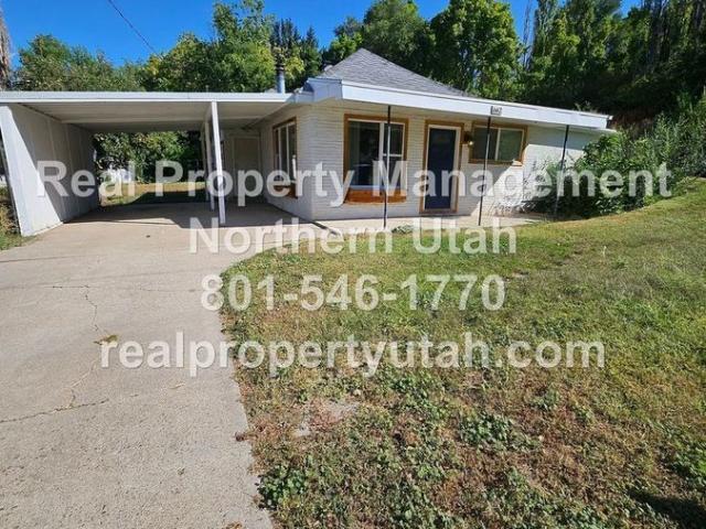 3 BR, 1 BA Apartment 662 E. 4th St Ogden, UT 84404