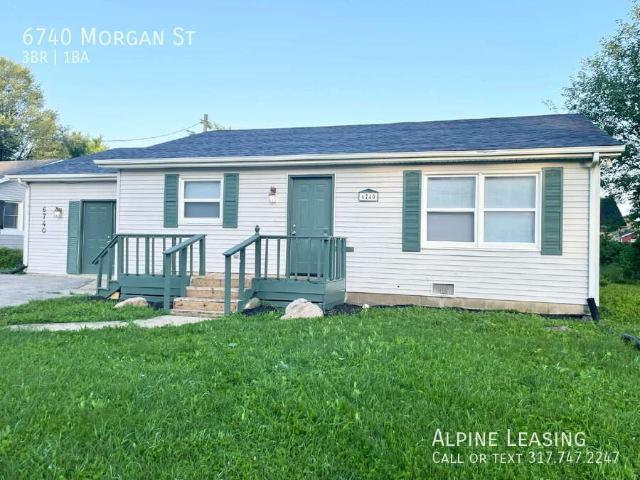 3 BR, 1 BA Apartment 6740 Morgan Ave, Camby, IN 46221