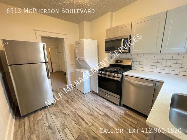 3 BR, 1 BA Apartment 6913 McPherson Boulevard, Pittsburgh, PA 15208