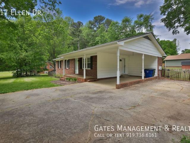 3 BR, 1 BA Apartment 617 Ellen Dr Gibsonville, NC 27249