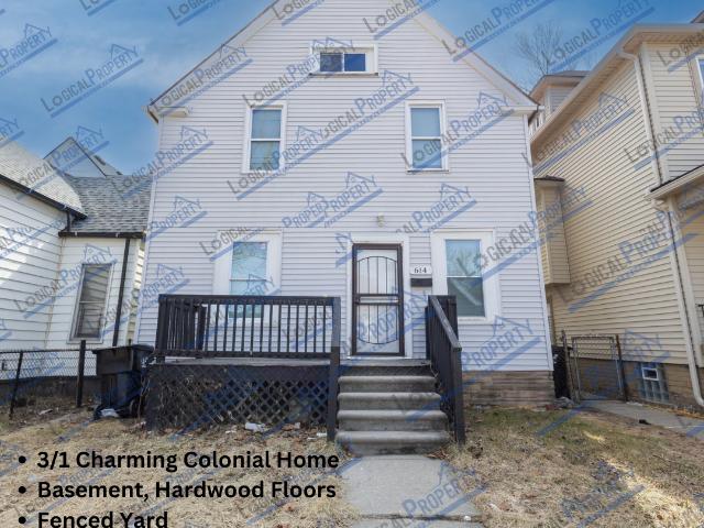3 BR, 1 BA Apartment 614 E Euclid St, Detroit, MI 48202