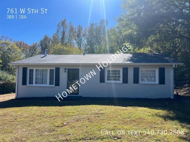 3 BR, 1 BA Apartment 761 W 5th St, Chase City, VA 23924