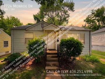 3 BR, 1 BA Apartment 7724 Monroe Dr, St. Louis, MO 63133