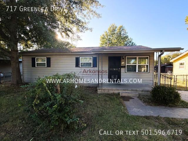 3 BR, 1 BA Apartment 717 Greenlea Drive, North Little Rock, AR 72117