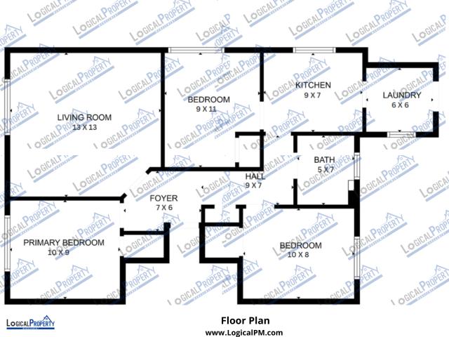 3 BR, 1 BA Apartment 7228 Chalmers Ave Uppr, Warren, MI 48091