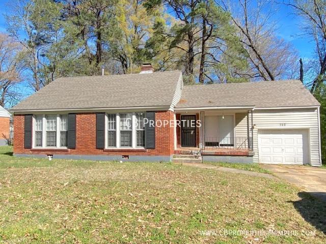 3 BR, 1 BA Apartment 722 Lydgate Rd, Memphis, TN 38116