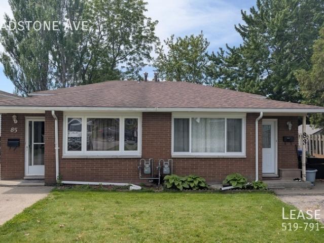 3 BR, 1 BA Apartment 85 Gladstone Ave,, Kingsville, ON N9Y 1L6