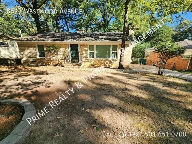 2 BR, 1 BA Apartment 8612 Westwood Avenue, Little Rock, AR 72204