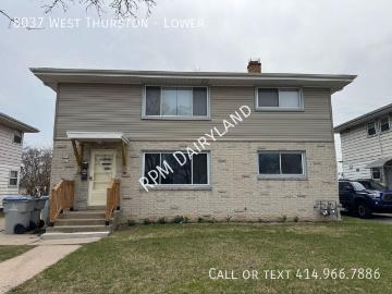 3 BR, 1 BA Apartment 8037 West Thurston, Milwaukee, WI 53218