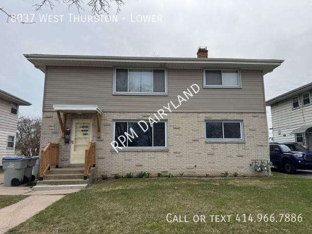 3 BR, 1 BA Apartment 8037 West Thurston, Milwaukee, WI 53218