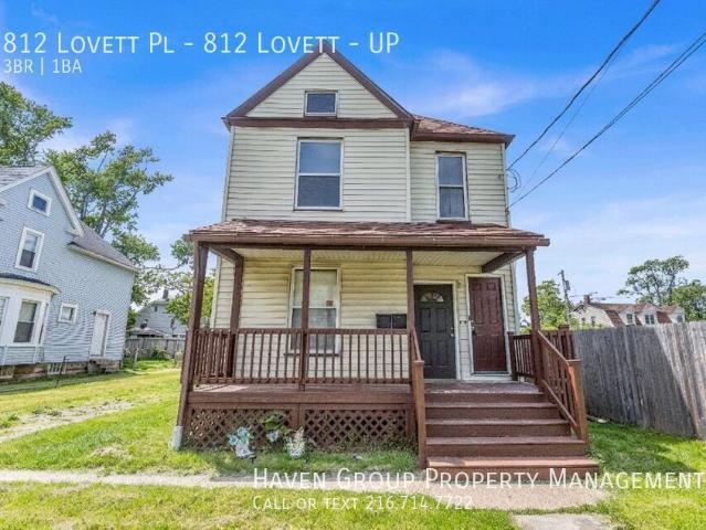 3 BR, 1 BA Apartment 812 Lovett Pl, Lorain, OH 44052