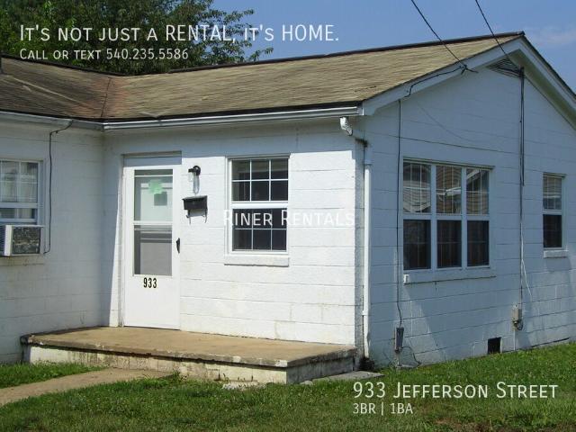 3 BR, 1 BA Apartment 933 Jefferson Street, Harrisonburg, VA 22802