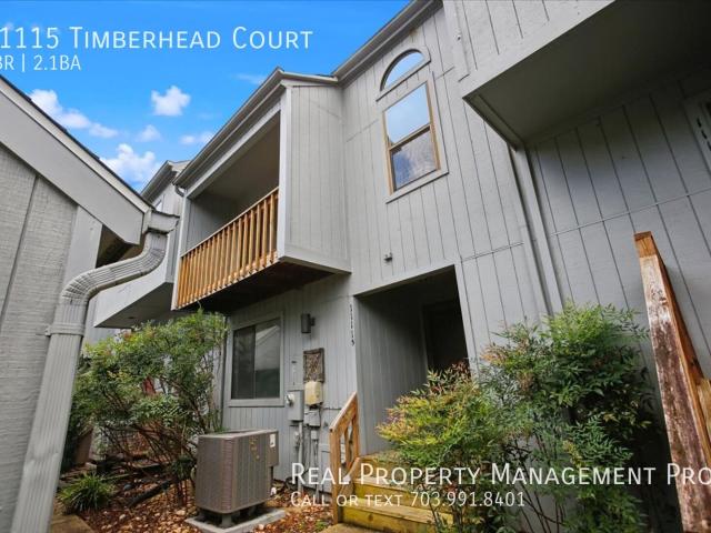 3 BR, 2.5 BA Apartment 11115 Timberhead Ct, Reston, VA 20191