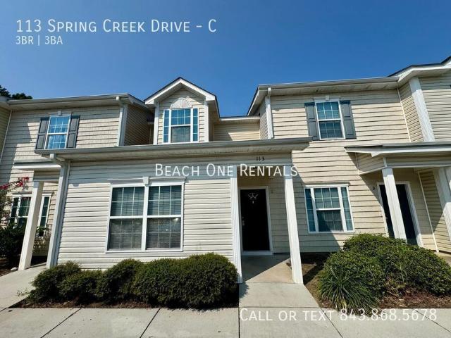 3 BR, 2.5 BA Apartment 113 Spring Creek Drive, Myrtle Beach, SC 29588