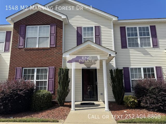 3 BR, 2.5 BA Apartment 1548 M2 Manning Forest Dr, Greenville, NC 27834