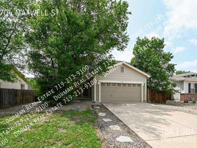 3 BR, 2.5 BA Apartment 1704 MAXWELL ST, COLORADO SPRINGS, CO 80906