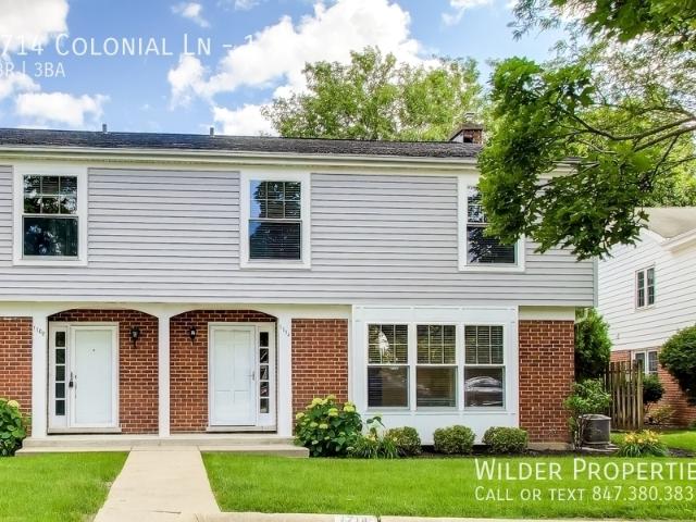 3 BR, 1.5 BA Apartment 1714 Colonial Ln, Northfield, IL 60093
