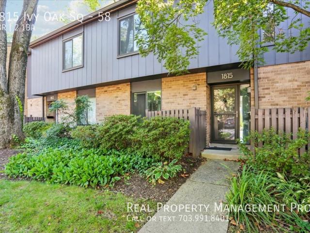 3 BR, 2.5 BA Apartment 1815 Ivy Oak Sq, Reston, VA 20190