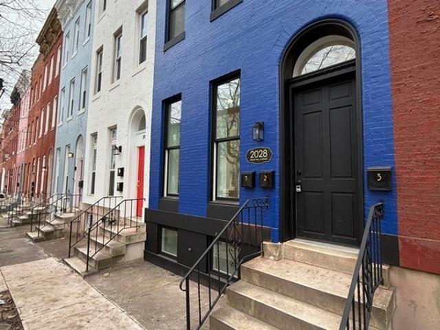 3 BR, 2.5 BA Apartment 2028 Druid Hill Avenue, Baltimore, MD 21217