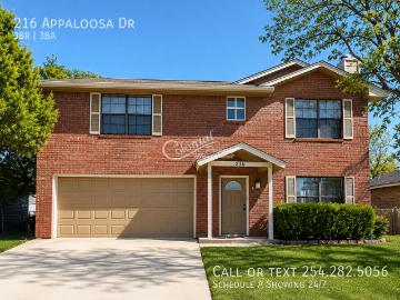 3 BR, 2.5 BA Apartment 216 Appaloosa Dr, Copperas Cove, TX 76522