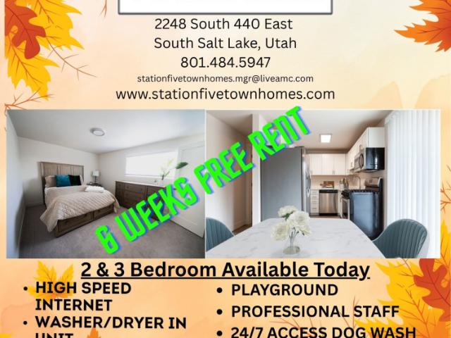 3 BR, 2.5 BA Apartment 2248 S 440 E Unit 2247 A, Salt Lake City, UT 84115