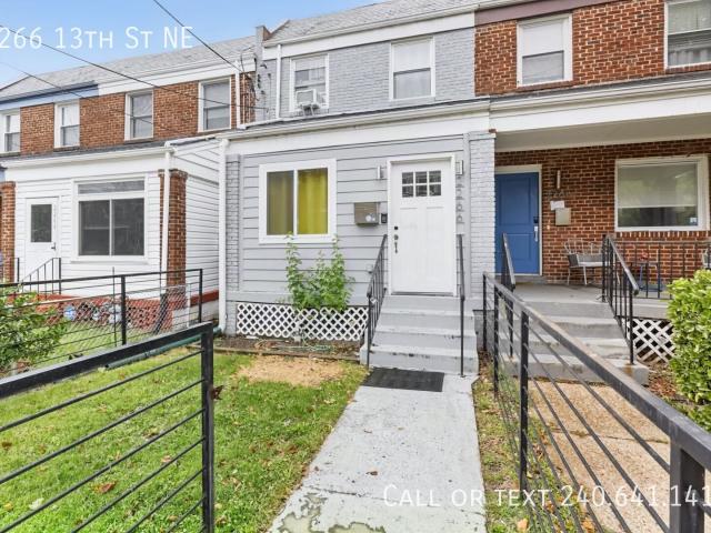 3 BR, 2.5 BA Apartment 2266 13th St NE, Washington, DC 20018