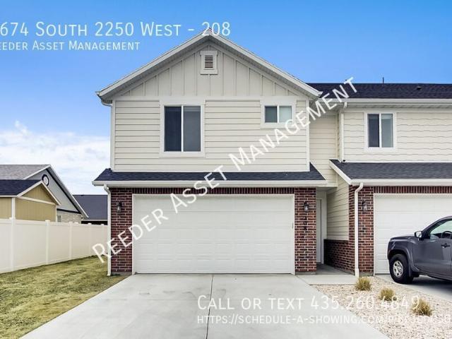 3 BR, 2.5 BA Apartment 2674 South 2250 West, West Haven, UT 84401