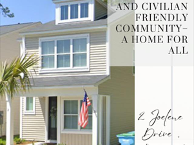 3 BR, 2.5 BA Apartment 2 Jolene Drive, Beaufort, SC 29906