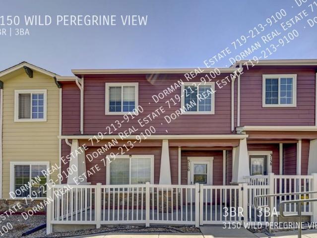 3 BR, 2.5 BA Apartment 3150 WILD PEREGRINE VIEW, COLORADO SPRINGS, CO 80916