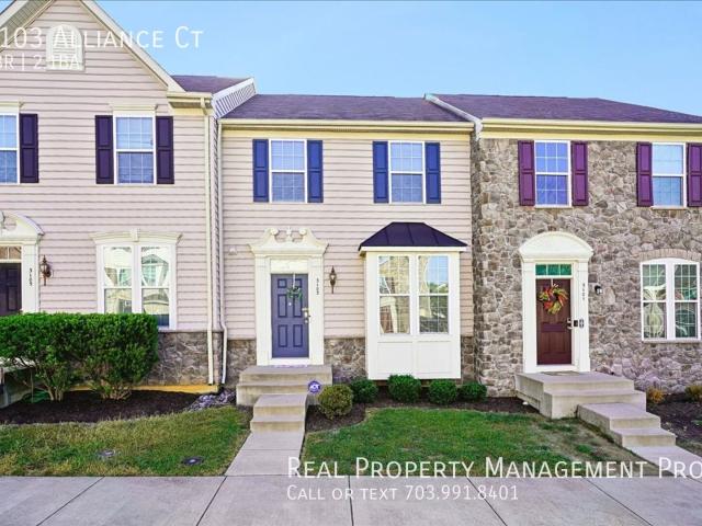 3 BR, 2.5 BA Apartment 3103 Alliance Ct, Fredericksburg, VA 22408