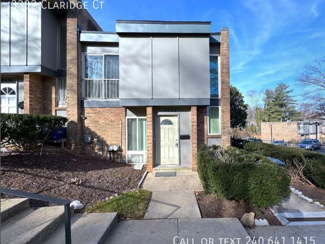 3 BR, 2.5 BA Apartment 3332 Claridge Ct, Silver Spring, MD 20902
