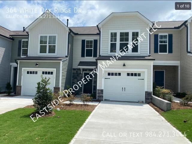 3 BR, 2.5 BA Apartment 364 White Oak Ridge Dr, Garner, NC 27529